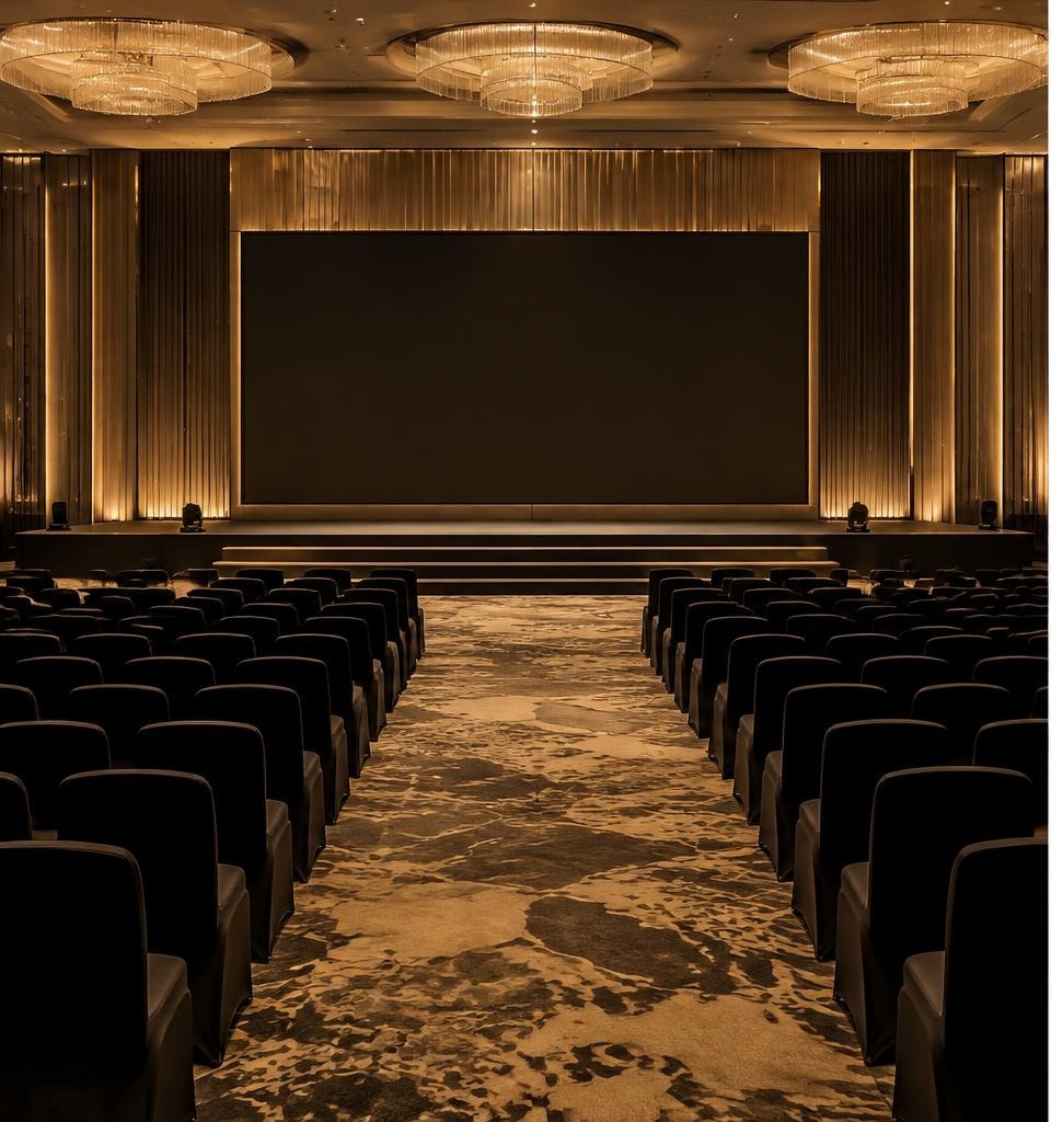 Corporate events illustrative concept